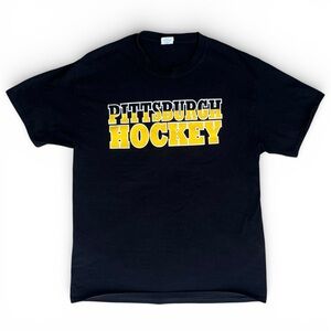 Men’s L Pittsburgh Penguins NHL Hockey Jake Guentzel Black T-Shirt